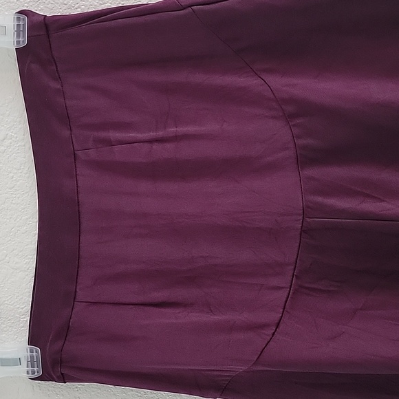 Silk Banana Republic Skirt Purple 0 XS Y2k Vintage Fairy Whimsigoth Party Office - Picture 2 of 7